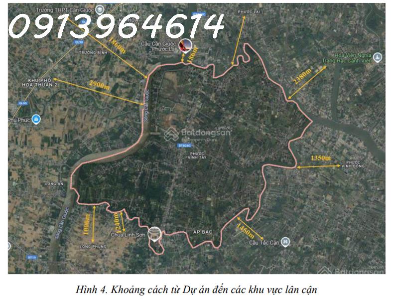 Bán đất đường 830, Long Phụng, Cần Giuộc, Long An, 23 tỷ, 18000m2. Sát Vinhome Phước V Tây - Ảnh 2